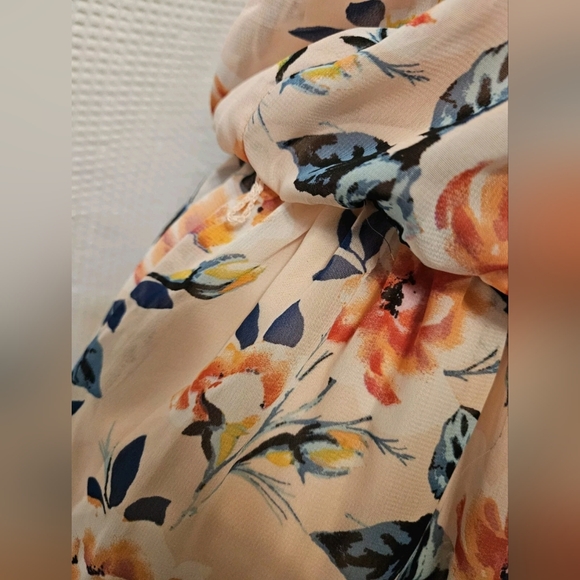 By & By Women's Silky Sleeveless Cinched Waist Midi Dress Size XL - Picture 9 of 11